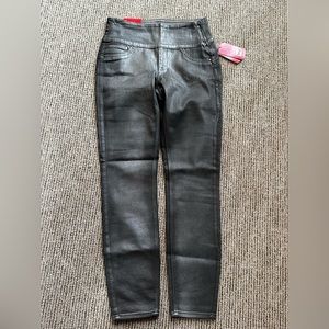 NWT Spanx wax denim leggings/jeans small